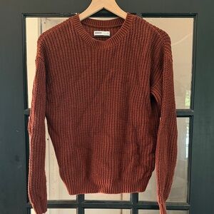 Sonoma Women's Rust Crewneck Sweater